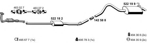 ERNST 100293 Exhaust System